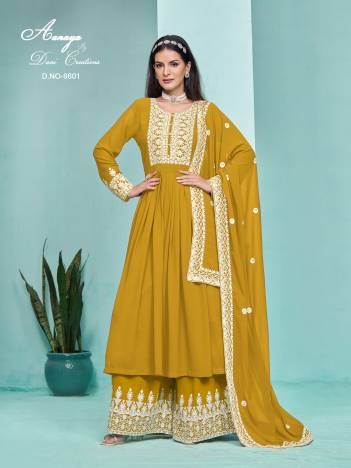 AANAYA VOL 196 BY DANI CREATION DESIGNER PAKISTANI GEORGETTE SALWAR SUIT WHOLESALER IN INDIA